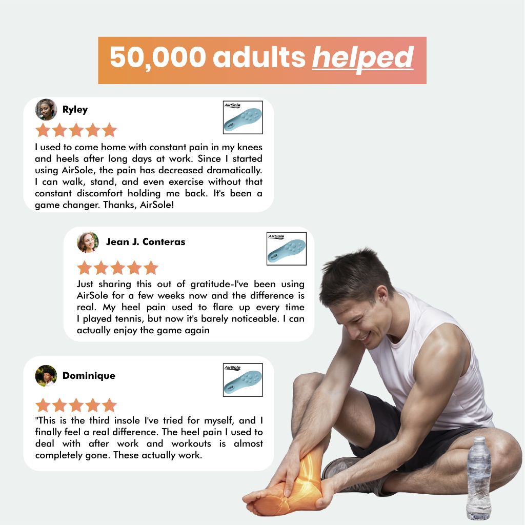 Airsole Insoles for Men and Women - 4D Technology Insole