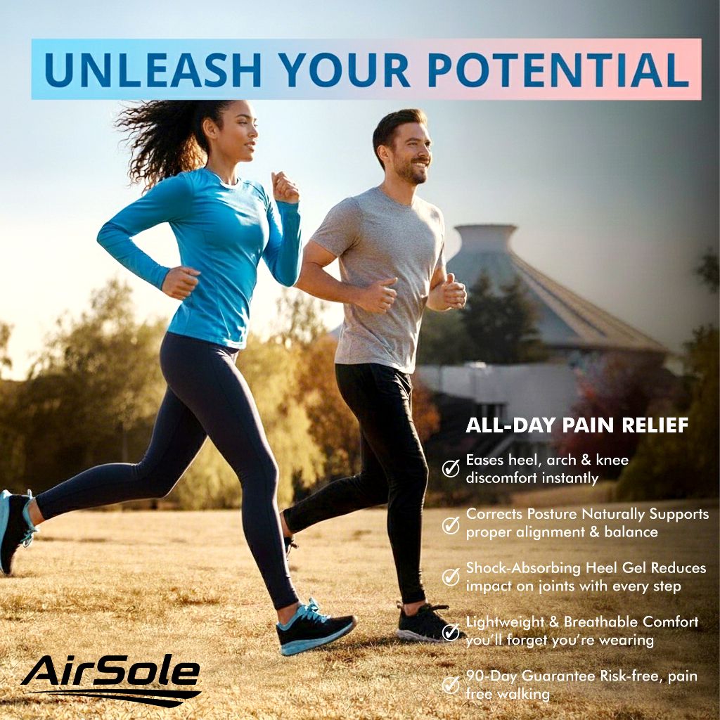 Airsole Insoles for Men and Women - 4D Technology Insole