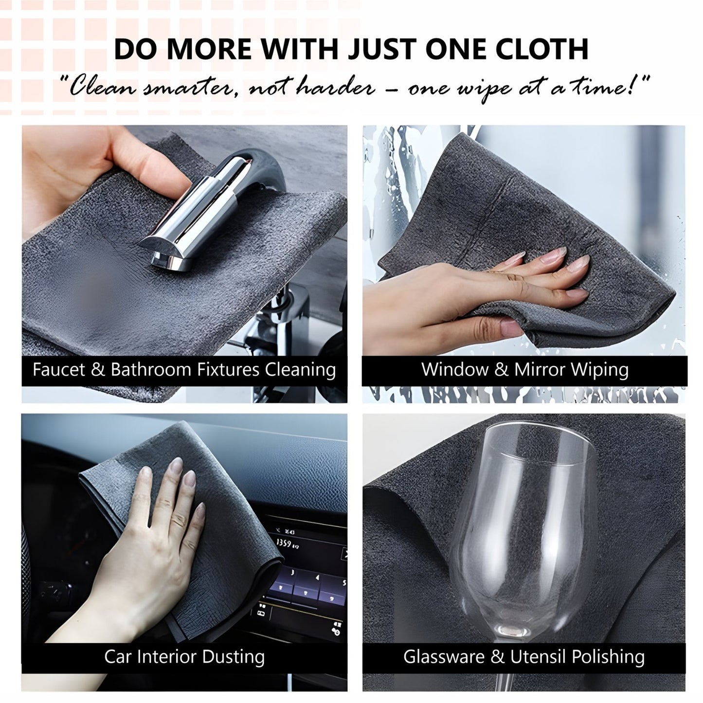 Magical Cleaning Cloth - Pack of 5