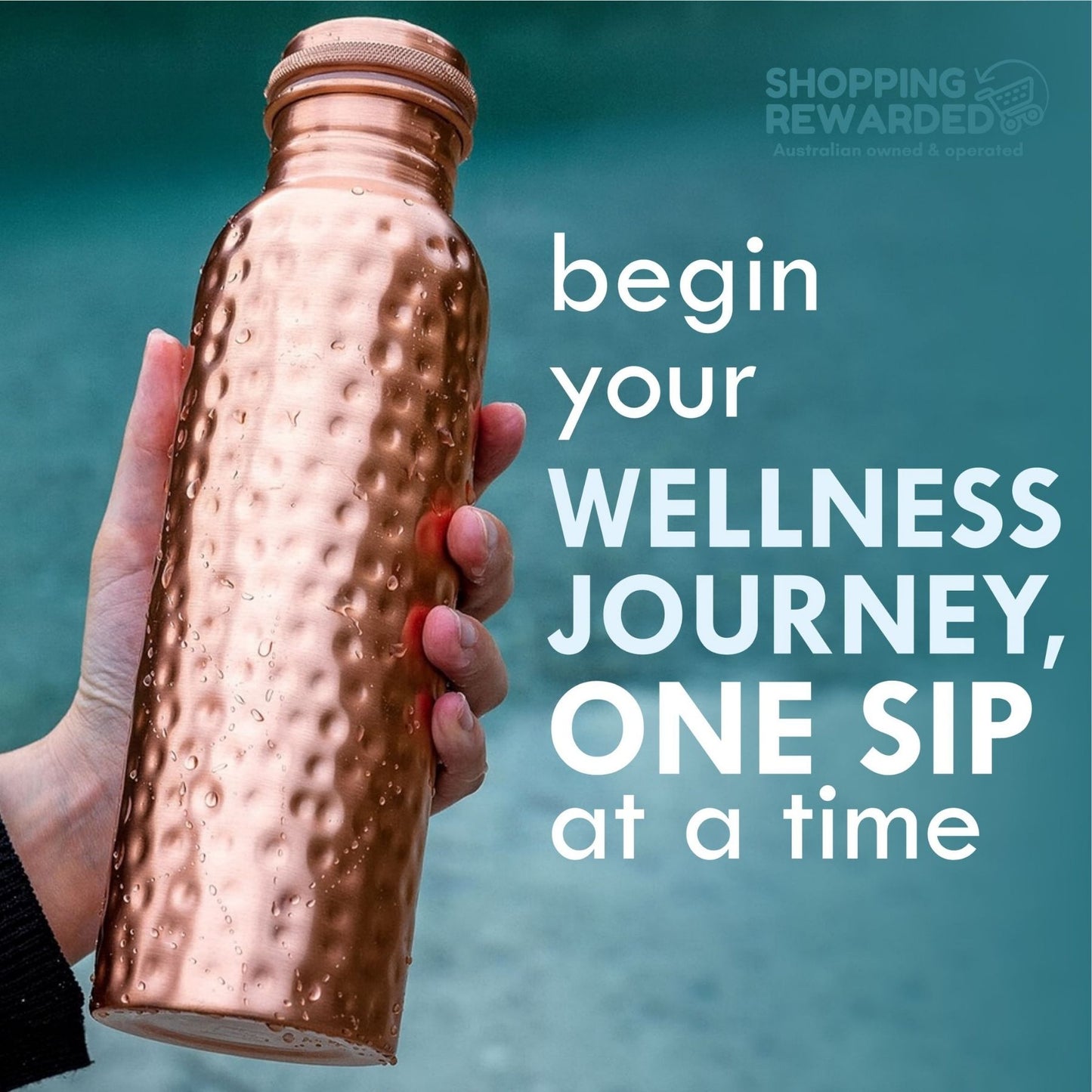 Pure Copper Water Bottle