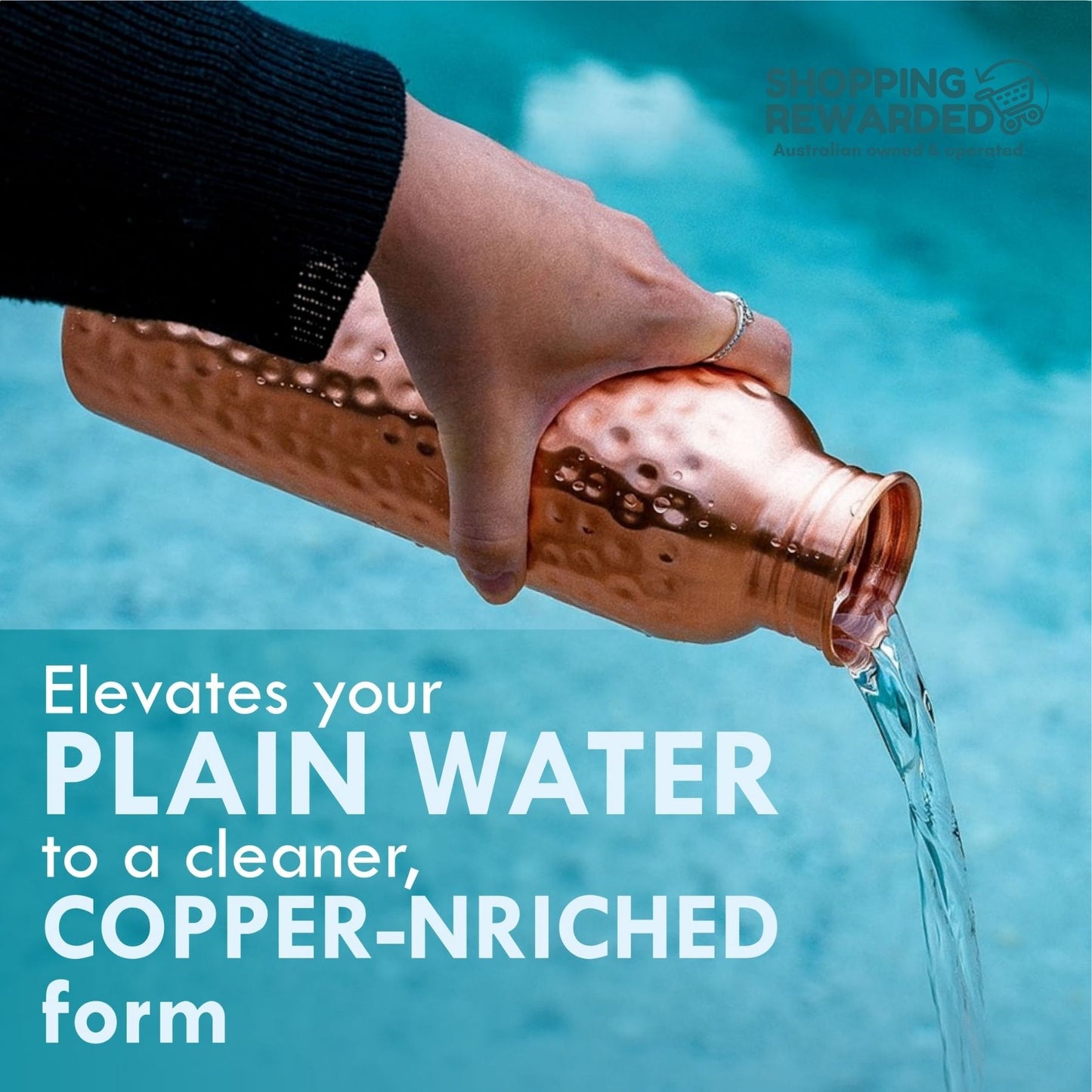 Pure Copper Water Bottle