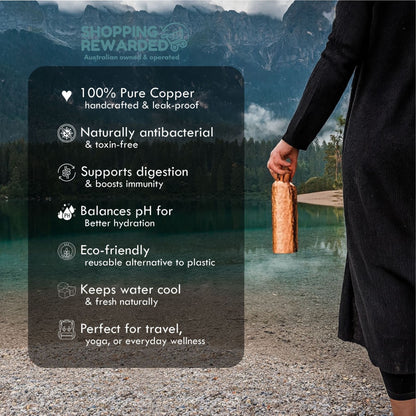 Pure Copper Water Bottle