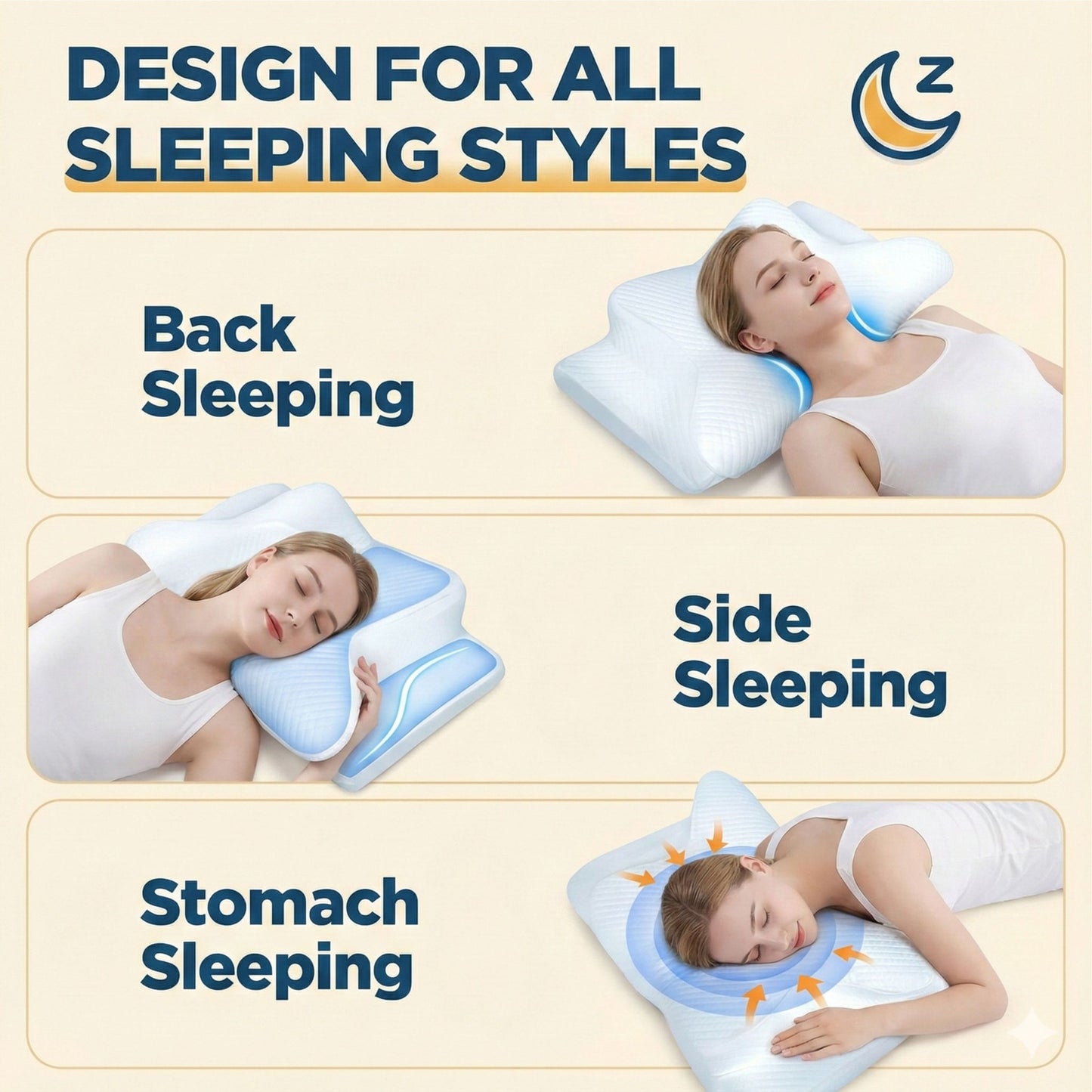 The Wake Up Pain-Free Pillow