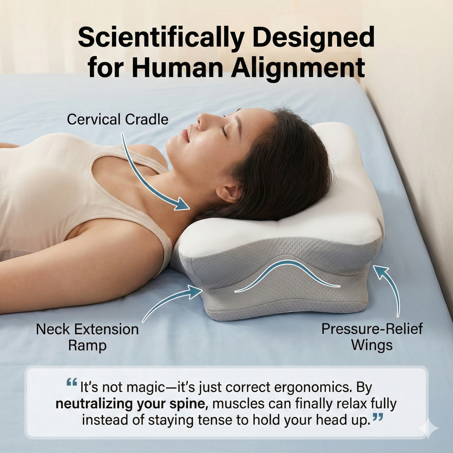 The "Wake Up Pain-Free" Pillow